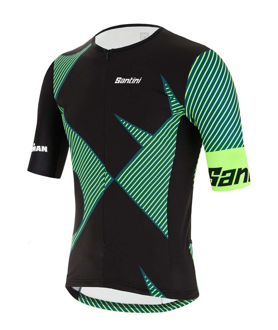 Uomo Santini Maglie Manica Corta | Cupio - Maglia Triathlon