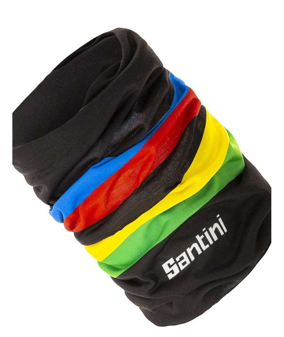 Uomo Santini Copricapo | Uci Official - Accessorio Multiuso