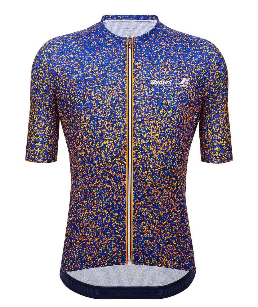 Uomo Santini Maglie Manica Corta | Point - Maglia K-Way