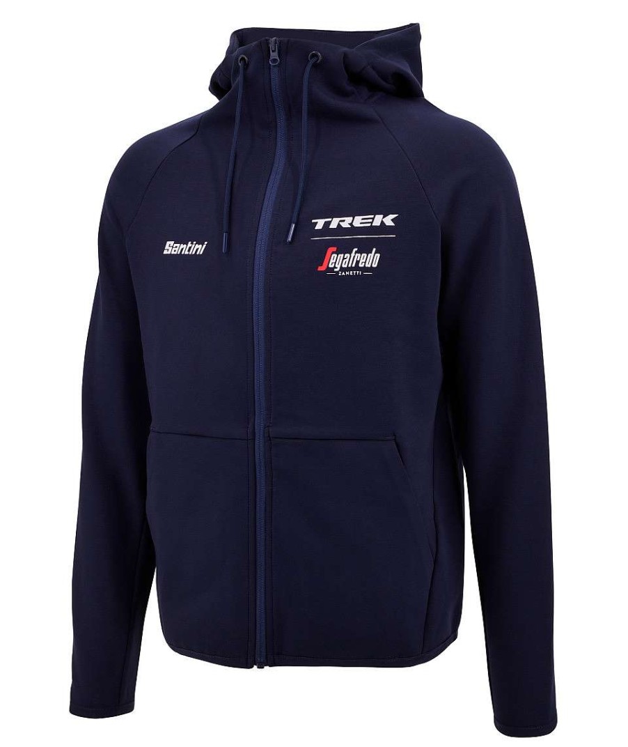 Uomo Santini Abbigliamento Casual | Trek 2023 - Felpa Con Cappuccio