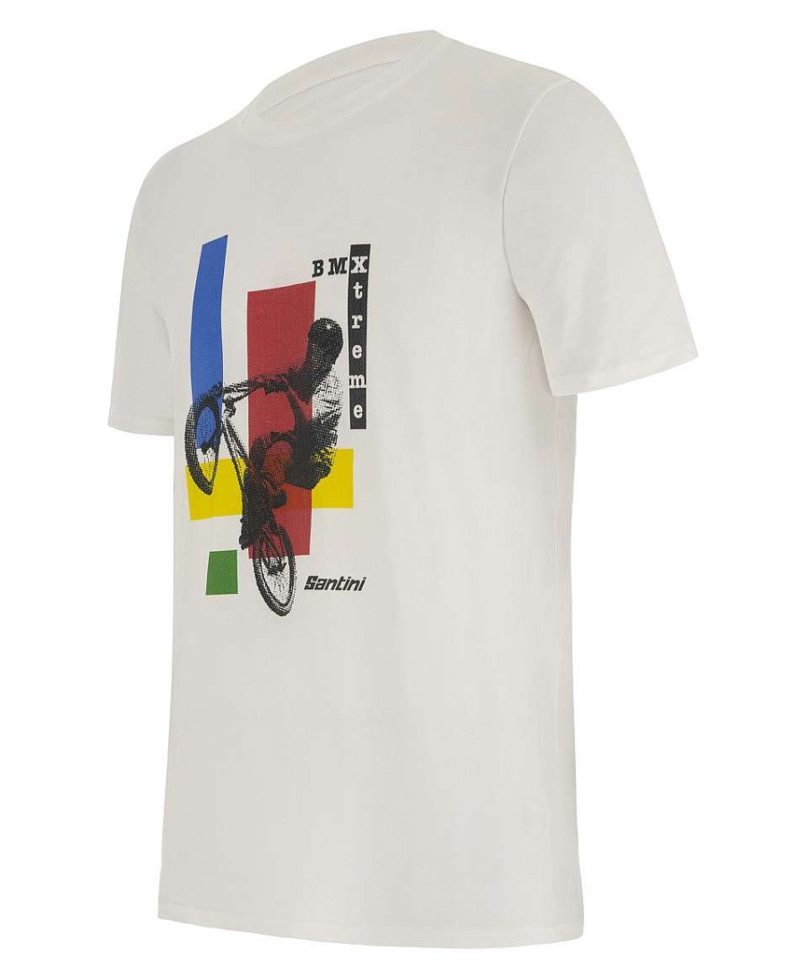 Uomo Santini Abbigliamento Casual | T-Shirt Bmx Urban - Uci Official