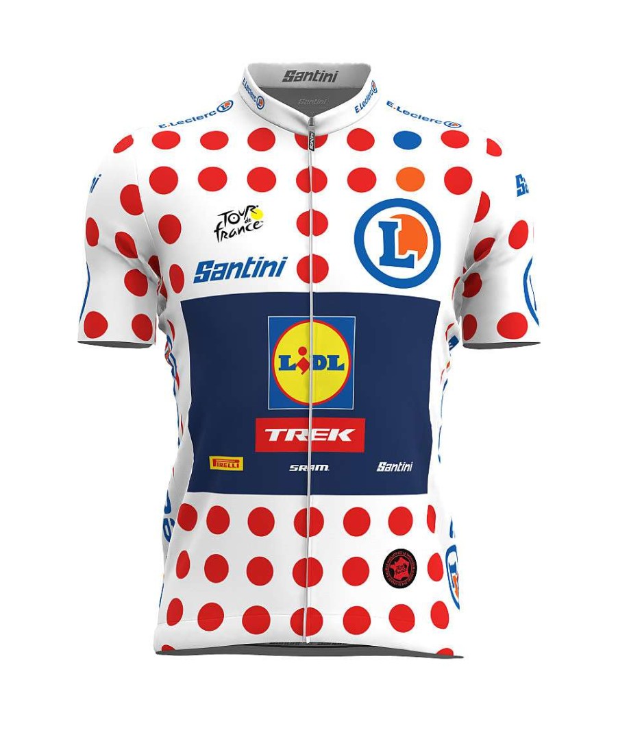 Uomo Santini Maglie Manica Corta | Tour De France 2023 - Maglia Miglior Scalatore