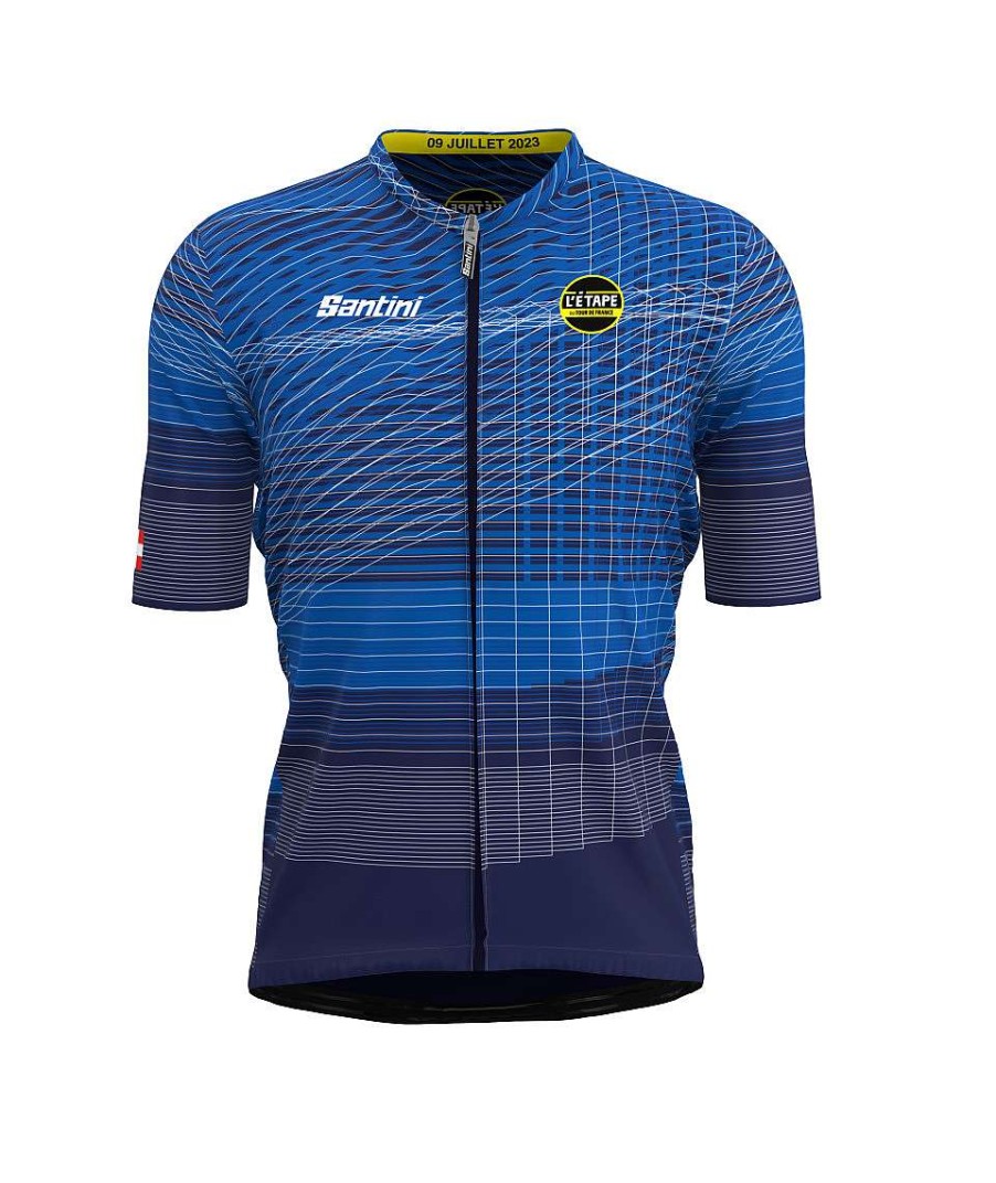 Uomo Santini Maglie Manica Corta | Etape Du Tour 2023 - Maglia