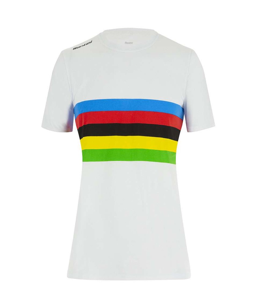 Uomo Santini Abbigliamento Casual | T-Shirt Iride Da Donna - Uci Official