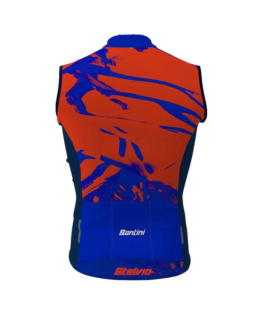 Uomo Santini Gilet | Granfondo Stelvio Santini - Gilet