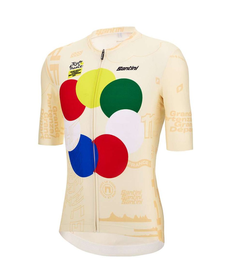 Uomo Santini Maglie Manica Corta | Grand Depart - Maglia