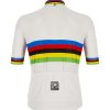 Uomo Santini Maglie Manica Corta | Uci Official Campione Del Mondo - Maglia Eco