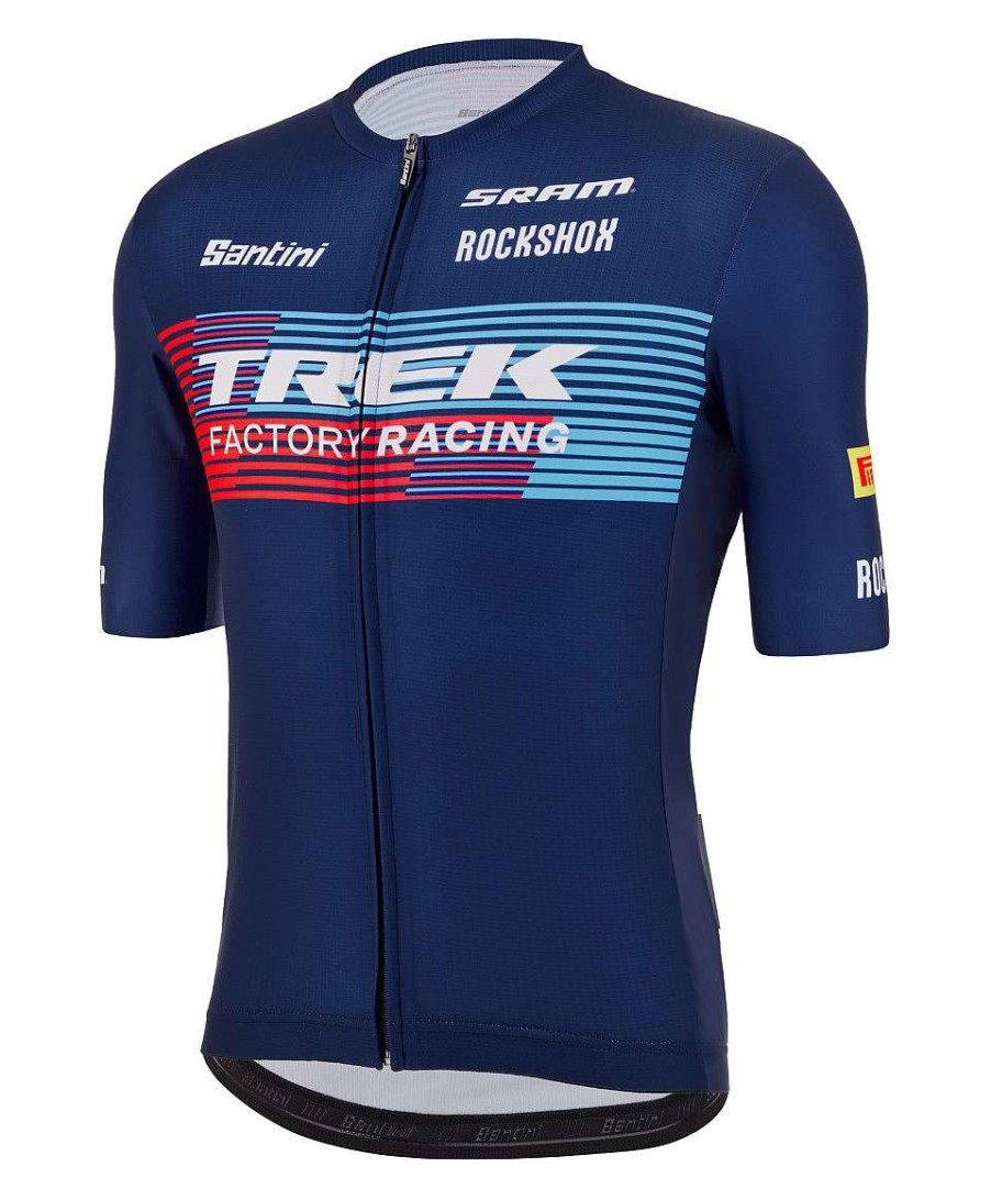 Uomo Santini Maglie Manica Corta | Trek Factory Racing 2023 - Maglia