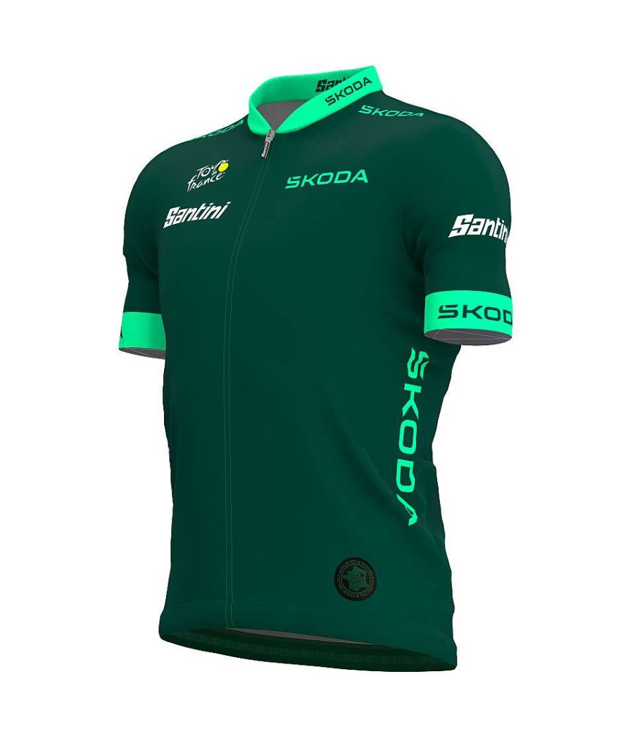 Uomo Santini Maglie Manica Corta | Leader Classifica Velocisti - Maglia