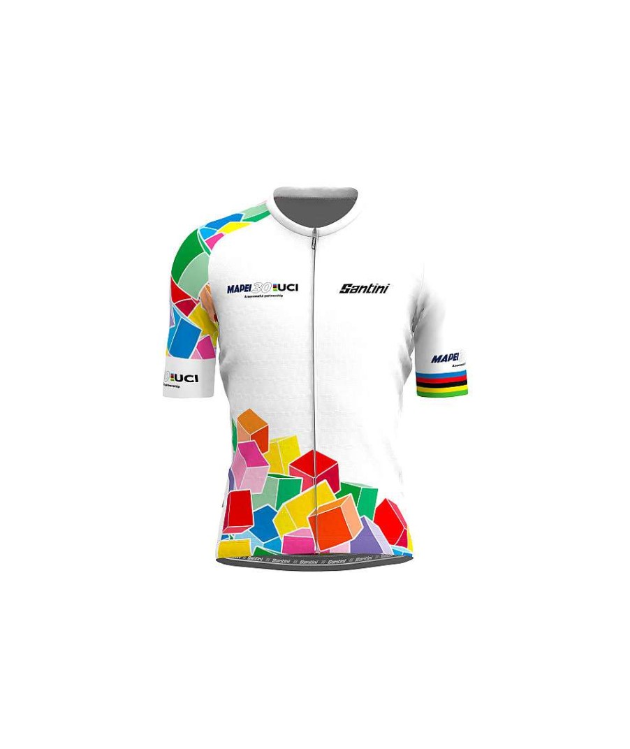 Uomo Santini Maglie Manica Corta | Mapei Uci 30 - Maglia