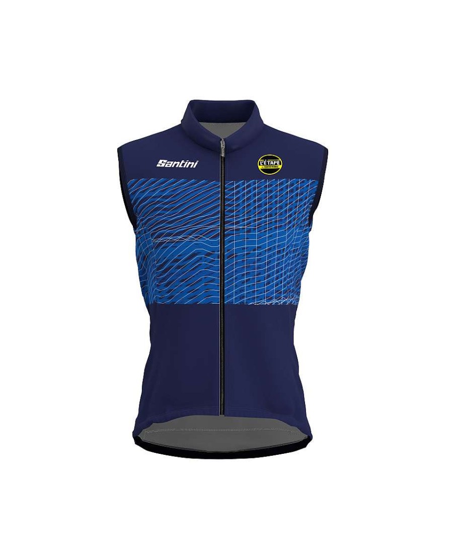 Uomo Santini Gilet | Etape Du Tour 2023 - Gilet Antivento