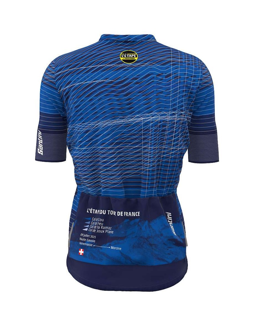 Uomo Santini Maglie Manica Corta | Etape Du Tour 2023 - Maglia