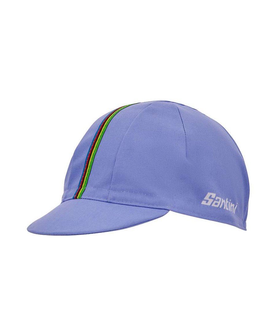 Uomo Santini Copricapo | Uci Official Campione Del Mondo - Cappellino