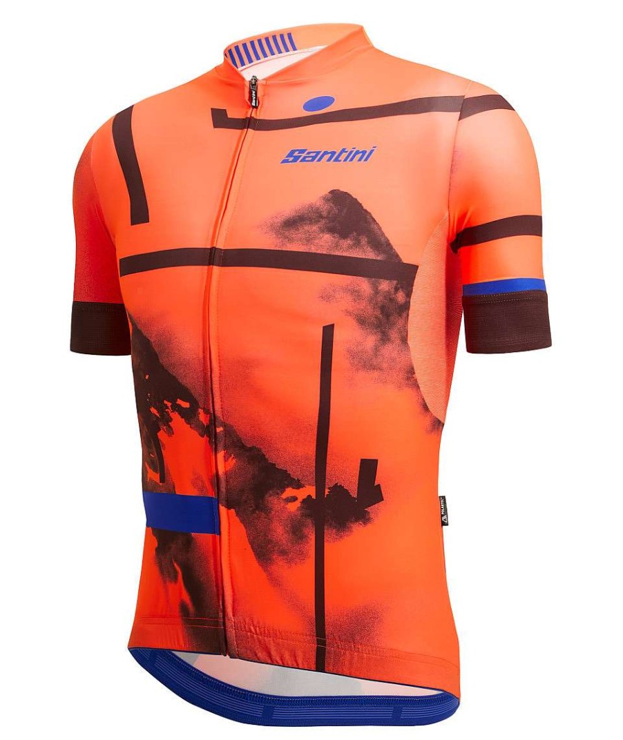 Uomo Santini Maglie Manica Corta | Delta Berg - Maglia