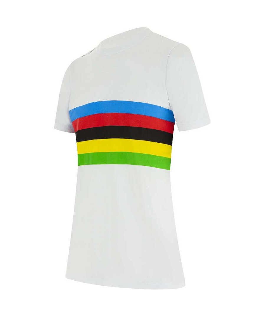 Uomo Santini Abbigliamento Casual | T-Shirt Iride Da Donna - Uci Official