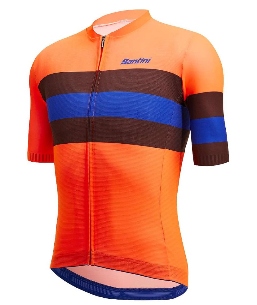 Uomo Santini Maglie Manica Corta | Eco Sleek Bengal - Maglia