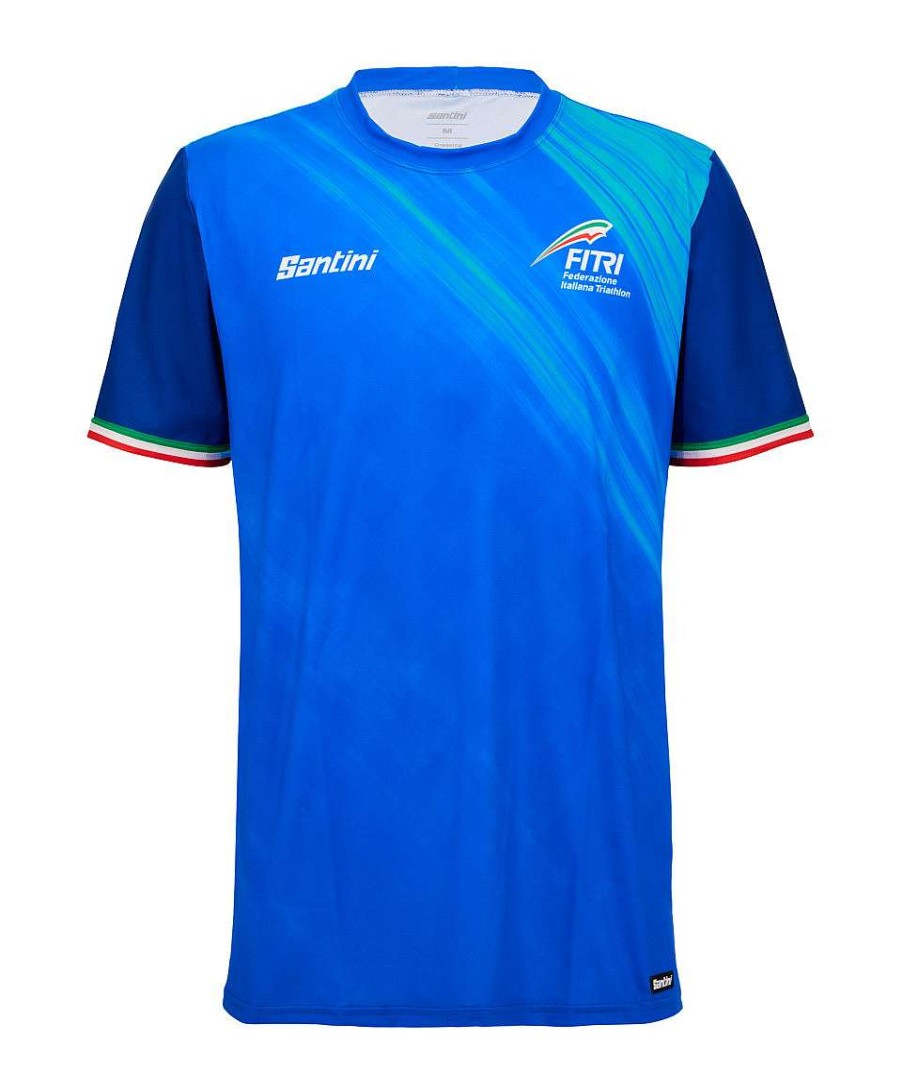 Uomo Santini Maglie Manica Corta | Fitri - T-Shirt Running