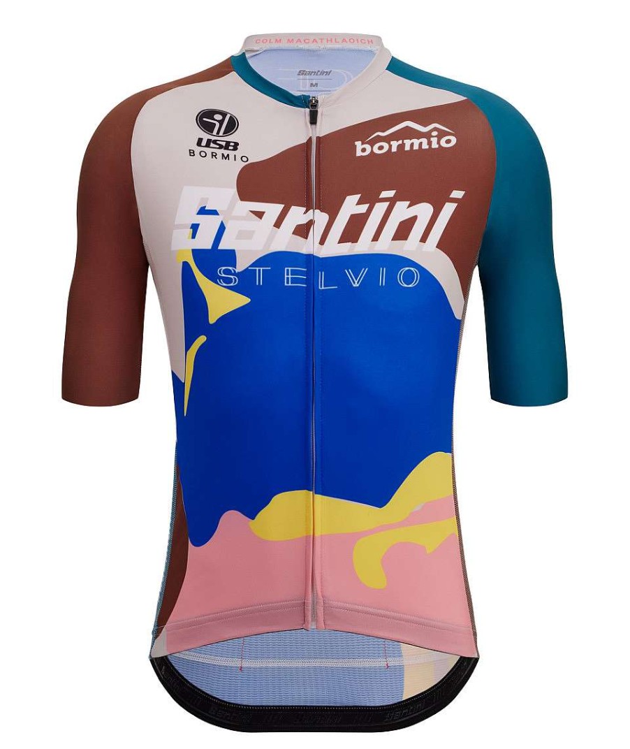 Uomo Santini Maglie Manica Corta | Granfondo Stelvio Santini - Maglia