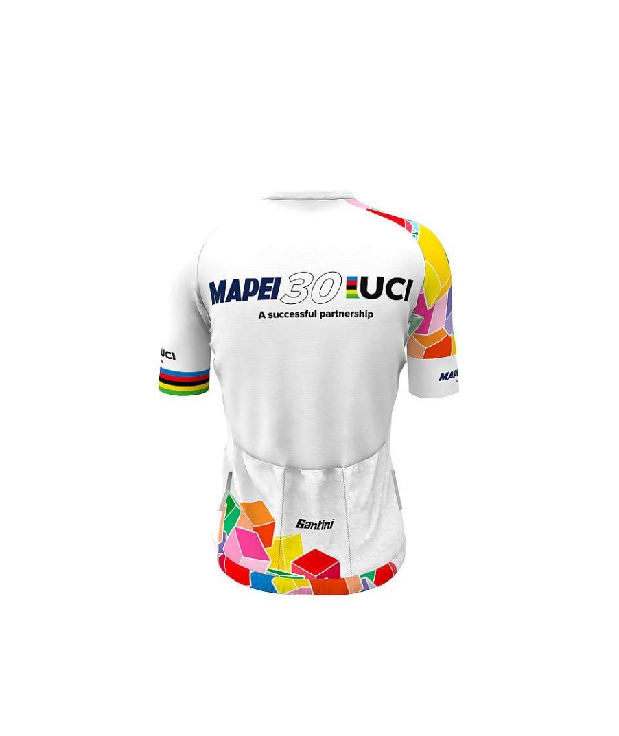 Uomo Santini Maglie Manica Corta | Mapei Uci 30 - Maglia