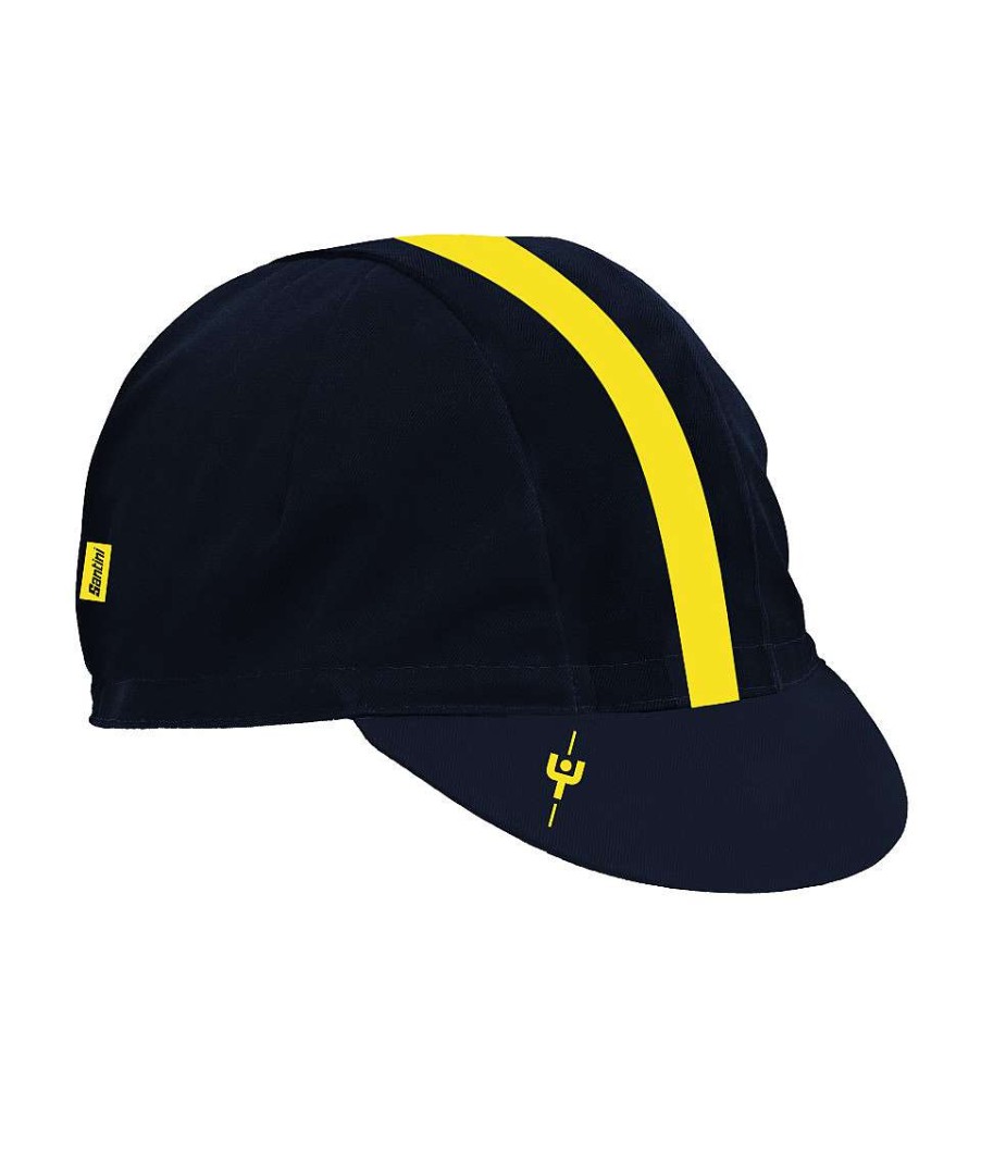 Uomo Santini Copricapo | Le Maillot Jaune - Cappellino