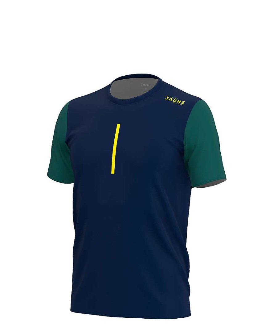 Uomo Santini Maglie Manica Corta | Le Maillot Jaune - T-Shirt