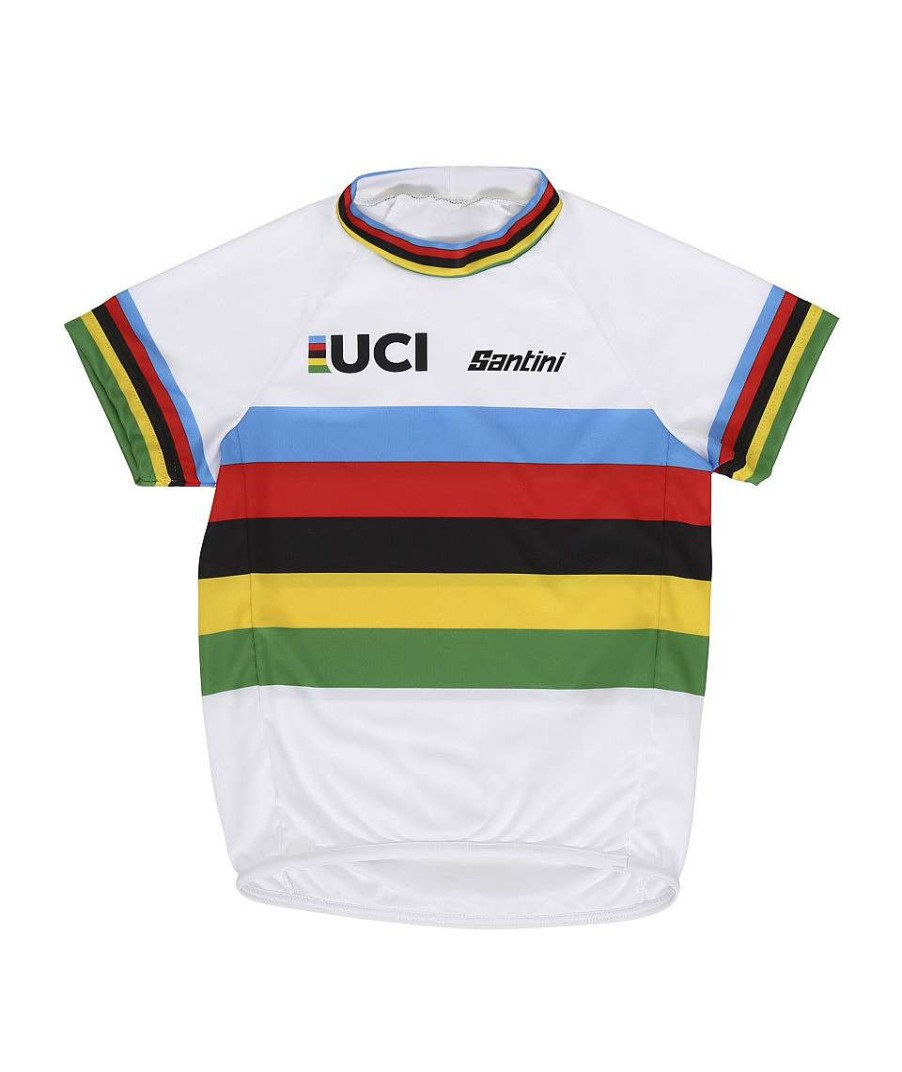 Uomo Santini Bambino | Uci Official Campione Del Mondo - Maglia Baby