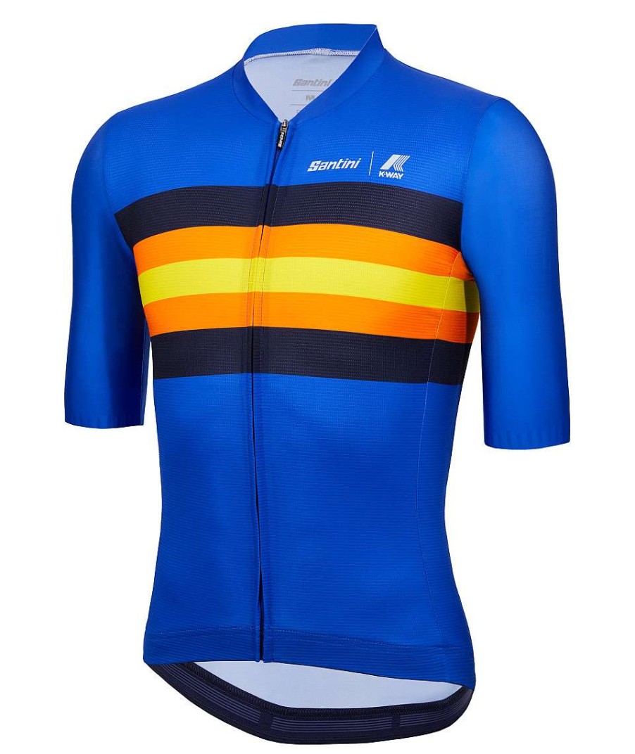 Uomo Santini Maglie Manica Corta | Le Vrai - Maglia K-Way