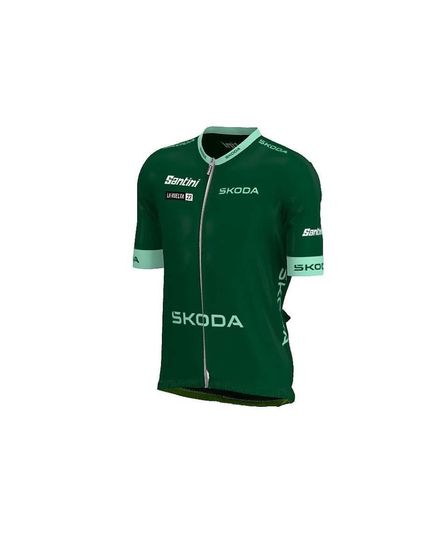 Uomo Santini Maglie Manica Corta | Leader Classifica Velocisti - Maglia