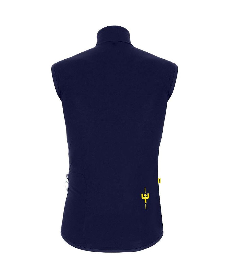 Uomo Santini Gilet | Le Maillot Jaune - Gilet Pioggia