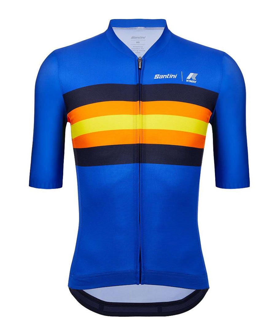 Uomo Santini Maglie Manica Corta | Le Vrai - Maglia K-Way