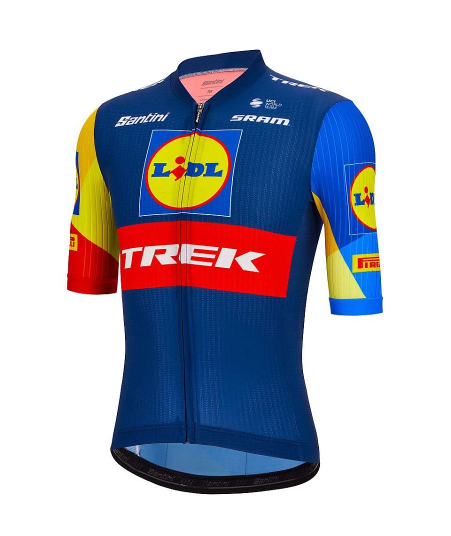 Uomo Santini Maglie Manica Corta | Lidl Trek - Maglia Team Original