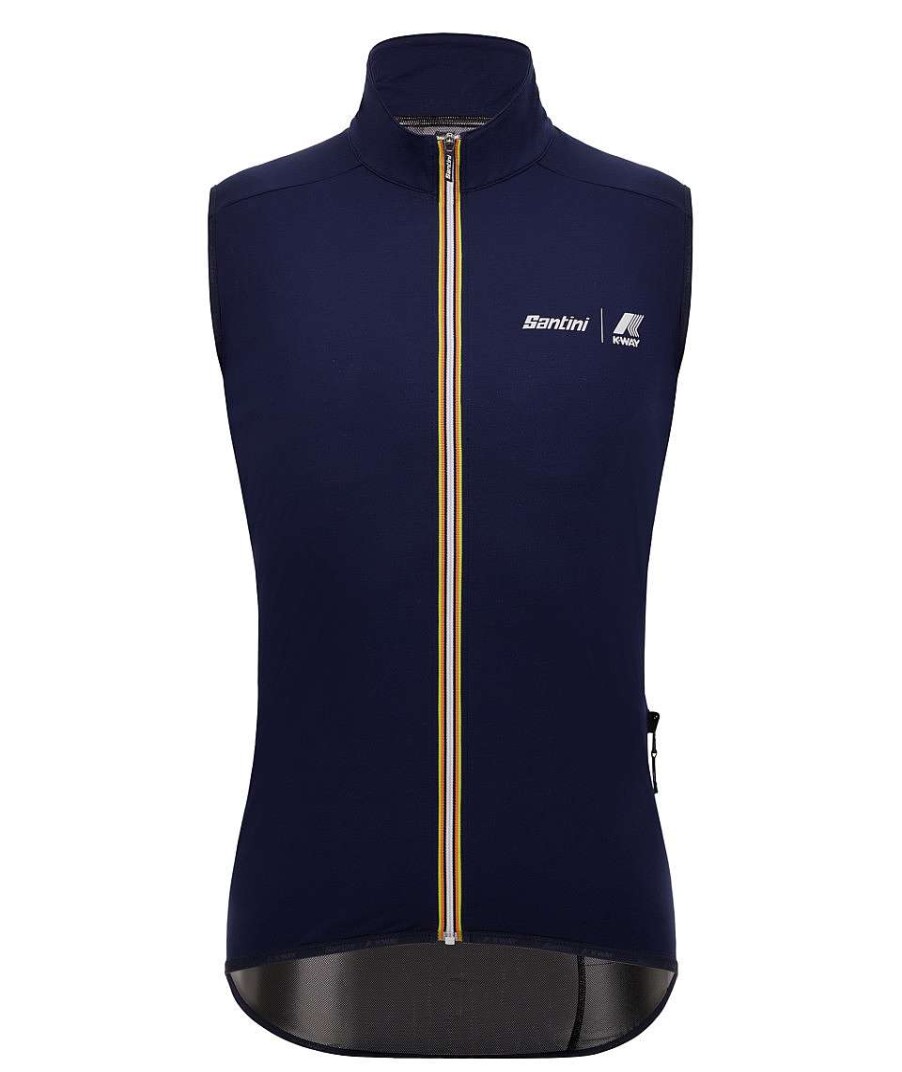 Uomo Santini Gilet | Le Vrai - Gilet Pioggia K-Way