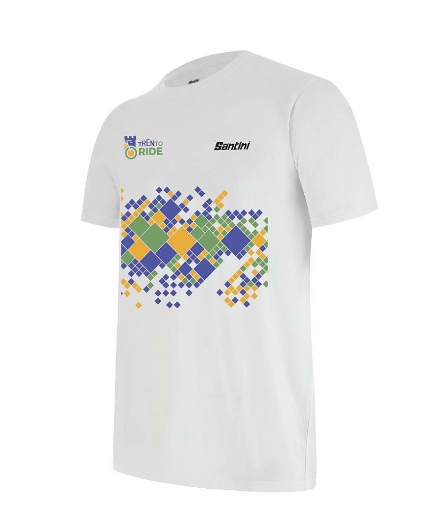 Uomo Santini Maglie Manica Corta | Uci Granfondo Wc - T-Shirt