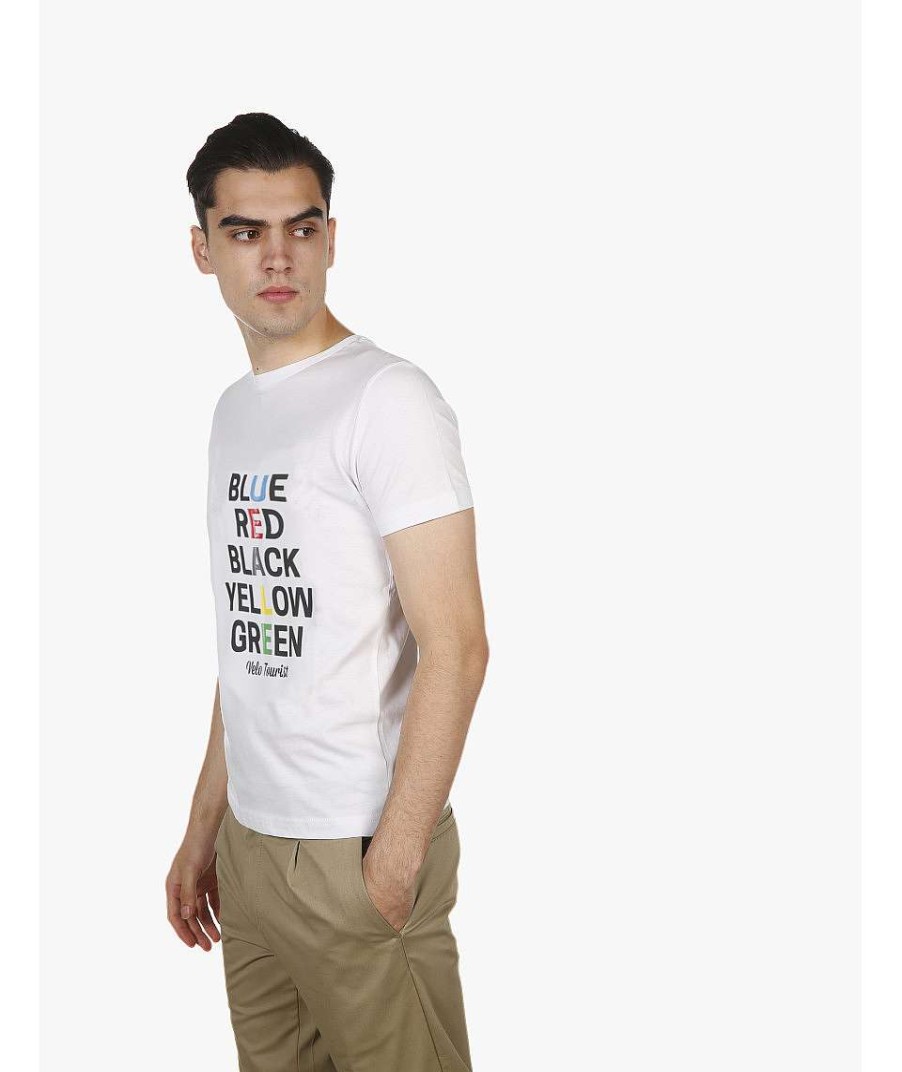 Uomo Santini Abbigliamento Casual | T-Shirt Colori - Antwrp